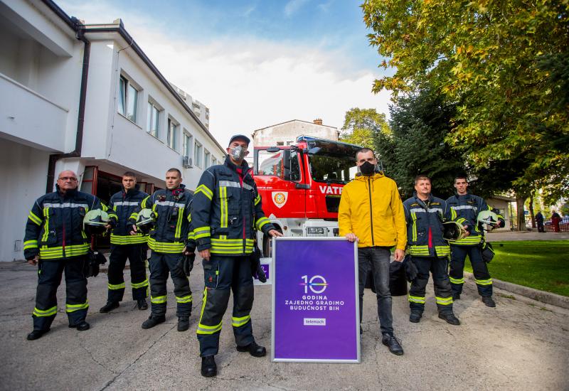 Telemach donirao suvremene uređaje vatrogascima Mostara